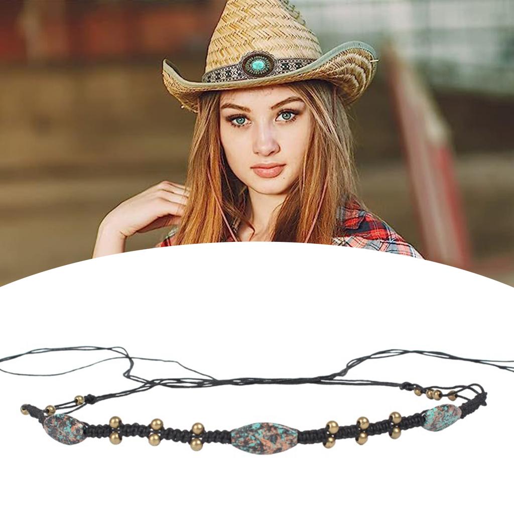 Cowboy Hat Band Hat Bands for Cowboy Hats Fedora Hat Band for Men Cowboy Hat Bands for Women Western Hat Bands