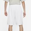 Nike Reflective Logo Striped Athletic Shorts Unisex Bottoms White DH6593-100