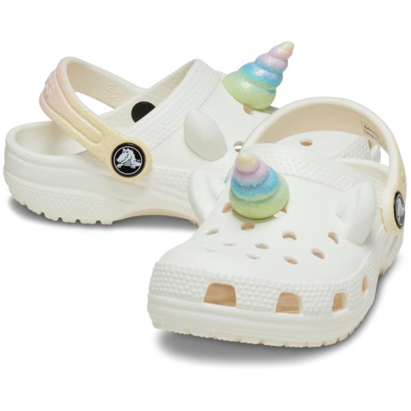 Crocs Classic Rainbow Unicorn Clog 209701 0wv C5(120mm)