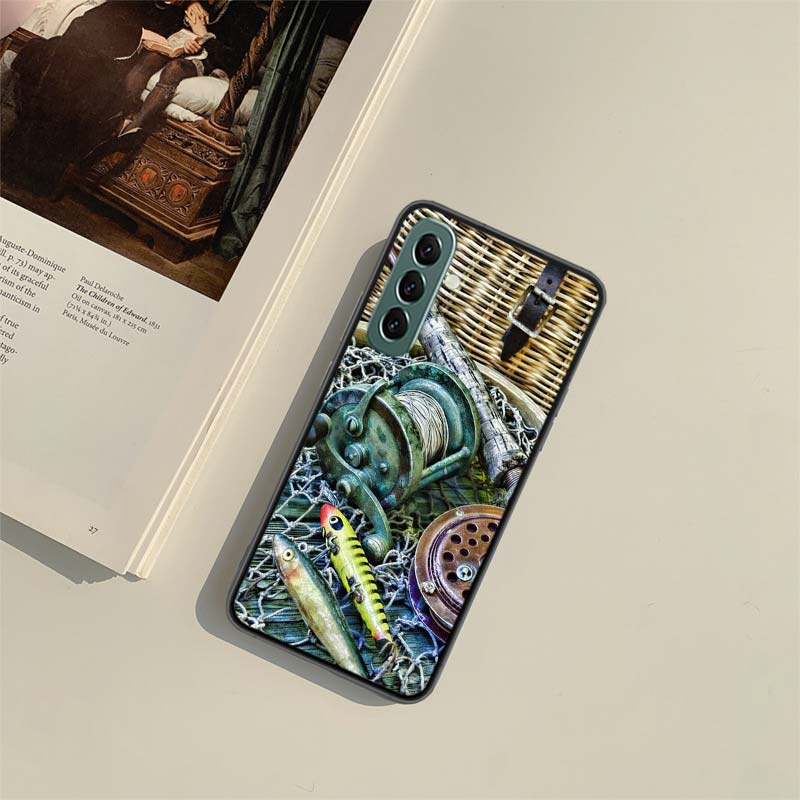 Fischerei Profi Köder Gelenkköder Handyhülle für Samsung A54 A14 A24 A34 A17 A37 A57 A55 A35 A25 A15 A07 A05S A04S A12 A22 A3