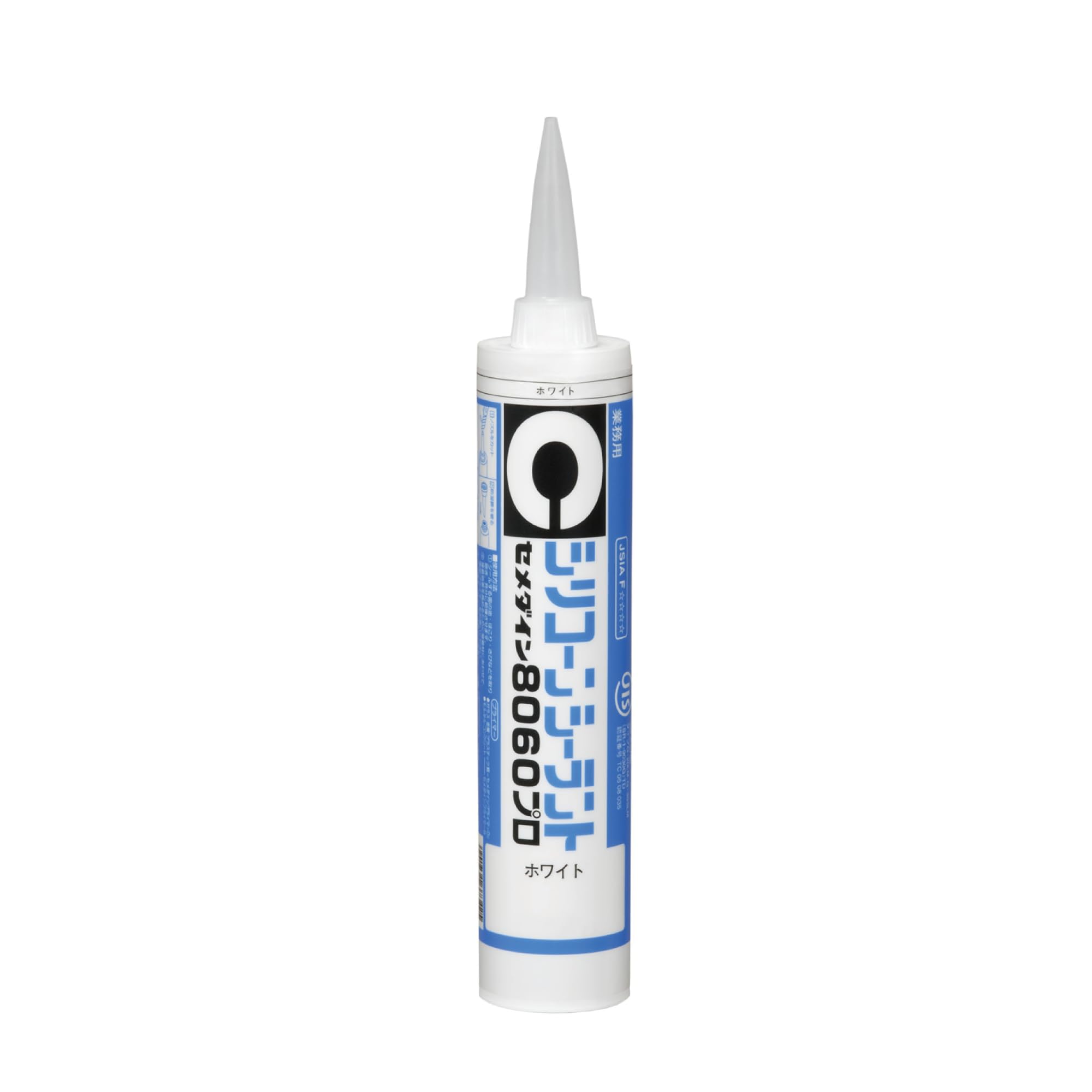 

Cemedine JIS Silicone Sealant 8060 1 Bottle Pro, 330ml, White, белый