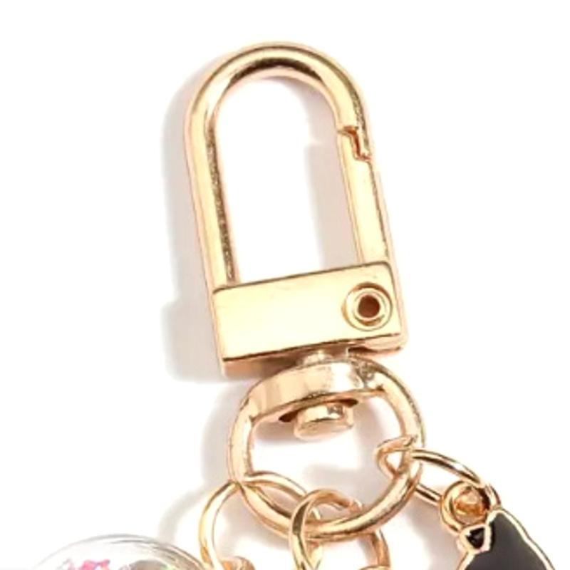 1 Stück Niedlicher Cartoon Katze Geformter Schlüsselanhänger Schlüsselanhänger Rucksack Schlüsselzubehör Geschenk