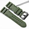 High Quality Rubber Watch Strap for The Panerai Diving Series 1164 PAM01209 Black Silicone Waterproof Strap 22mm 24mm 26mm