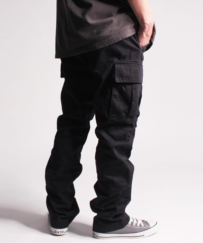 AVIREX BASIC FATIGUE PANTS 6126129 7832910002 S Black