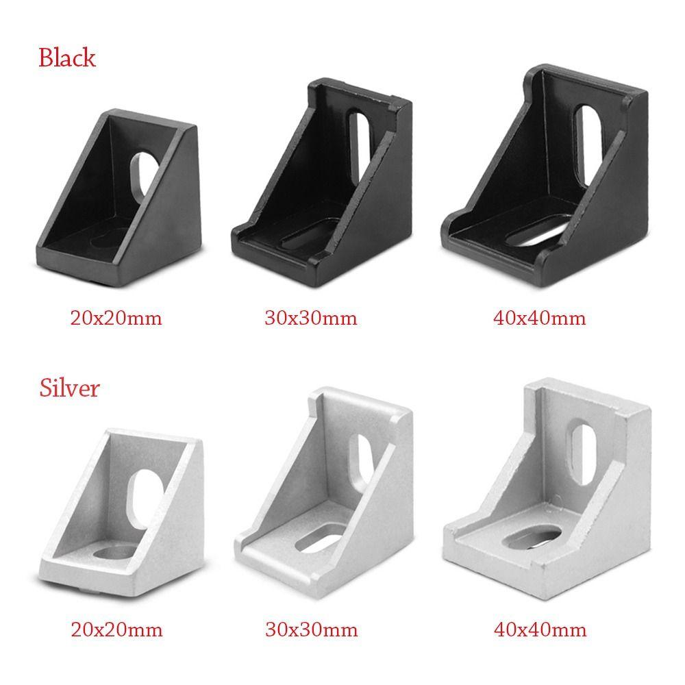 5Pcs/set Fasteners Angle Bracket 90 Degree Corner Support Bracket Durable L-Shaped Connector