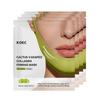 Fascia V-Lifting Mewing con Raffreddamento al Cactus Riduce Gonfiore & Stringe i Pori per Cura Visibile dei Pori Maschera Facciale con Elastici per le Orecchie