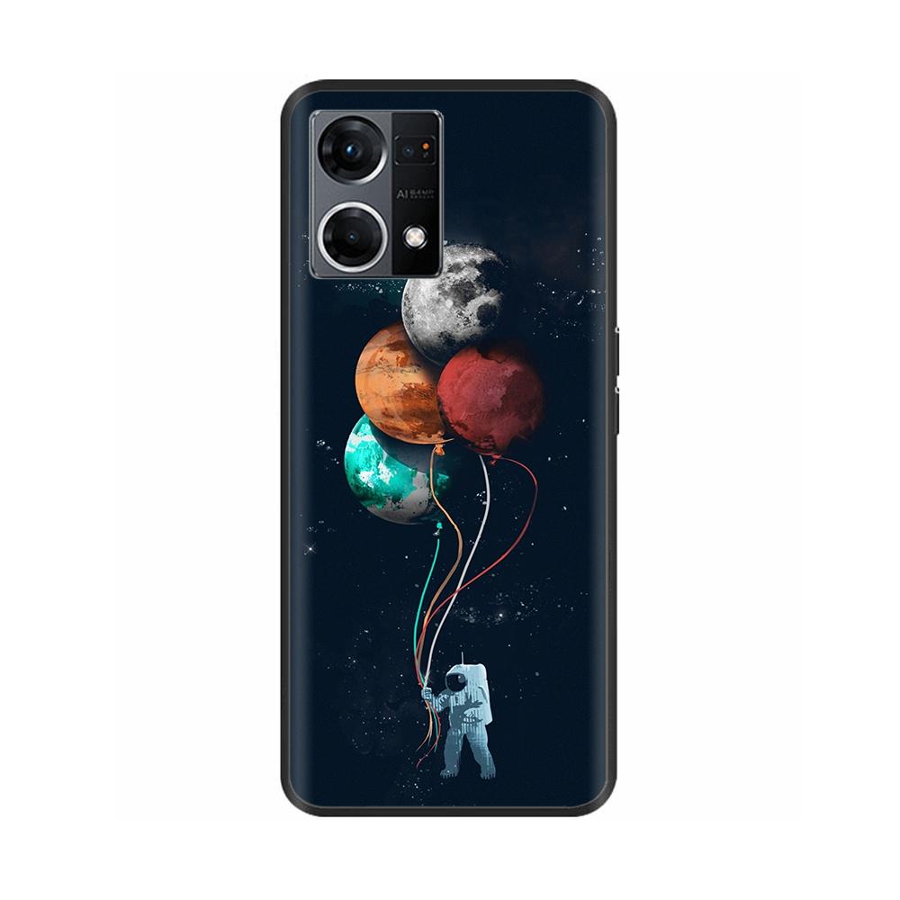 For Oppo F21 Pro CaseTPU Bumper Soft Silicone Bumper Back Phone Cases for OPPO F21 Pro Reno 7 Reno7 4G Case Cover Fundas Coque