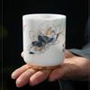 Chaxun Mutton Fat Jade White Porcelain Teacup