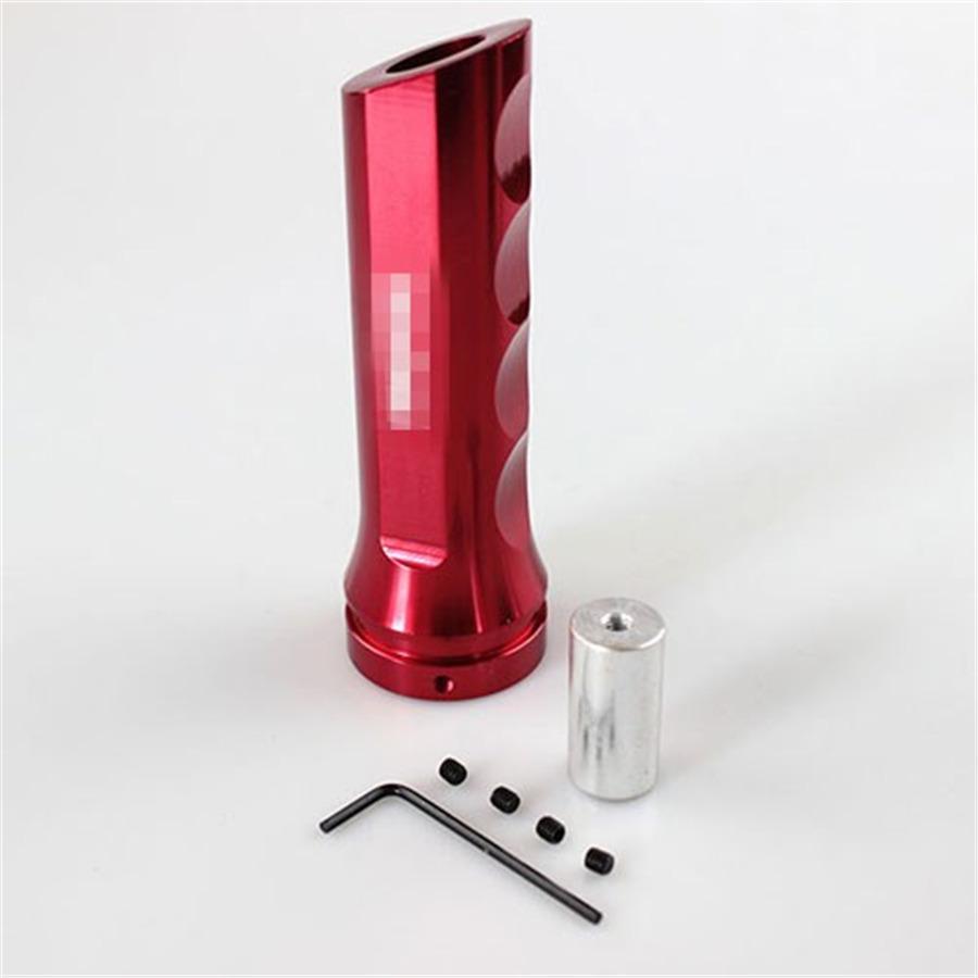 Car Auto Aluminum Hand Brake Sleeve Handbrake Handle Hand Protector Cover Purple