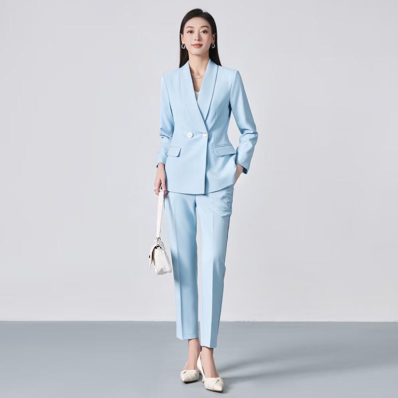 Women's Long-Sleeve Professional Suit Set
