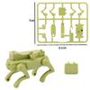 WW2 Military Scene Accessories Building Blocks Machine Gun Rifle Robot Wolf UAV MOC Bricks Toy