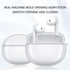 Clear Earbud Case Shock Absorbent  Protective Cover High Transparency Soft Earphone Protector Small for Small Earbud X7