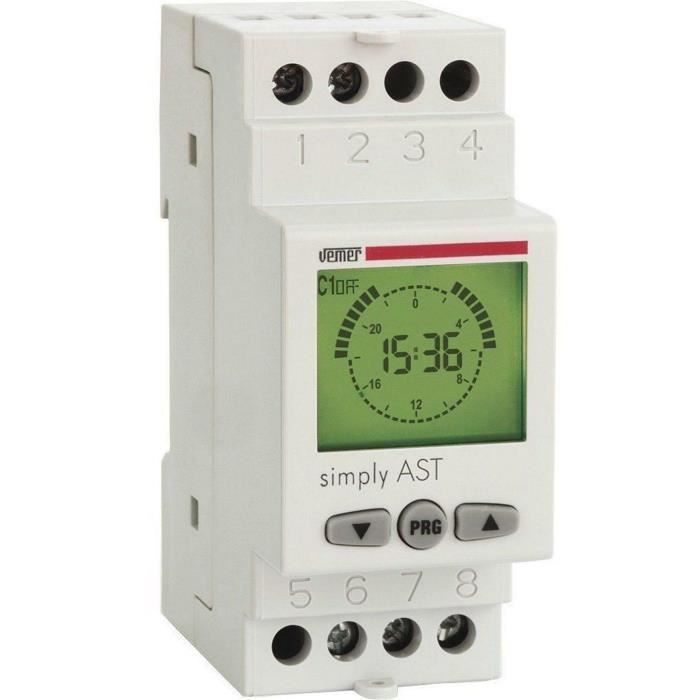 Commutateur - ASTRONOMIC - VE707600 - Blanc - Automatique - Montage facile