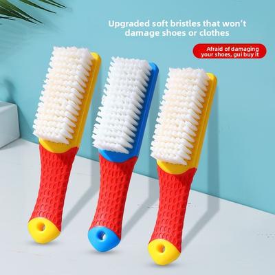 Nano Soft and Hard Bristle Shoe Cleaning Brush for Household Use
