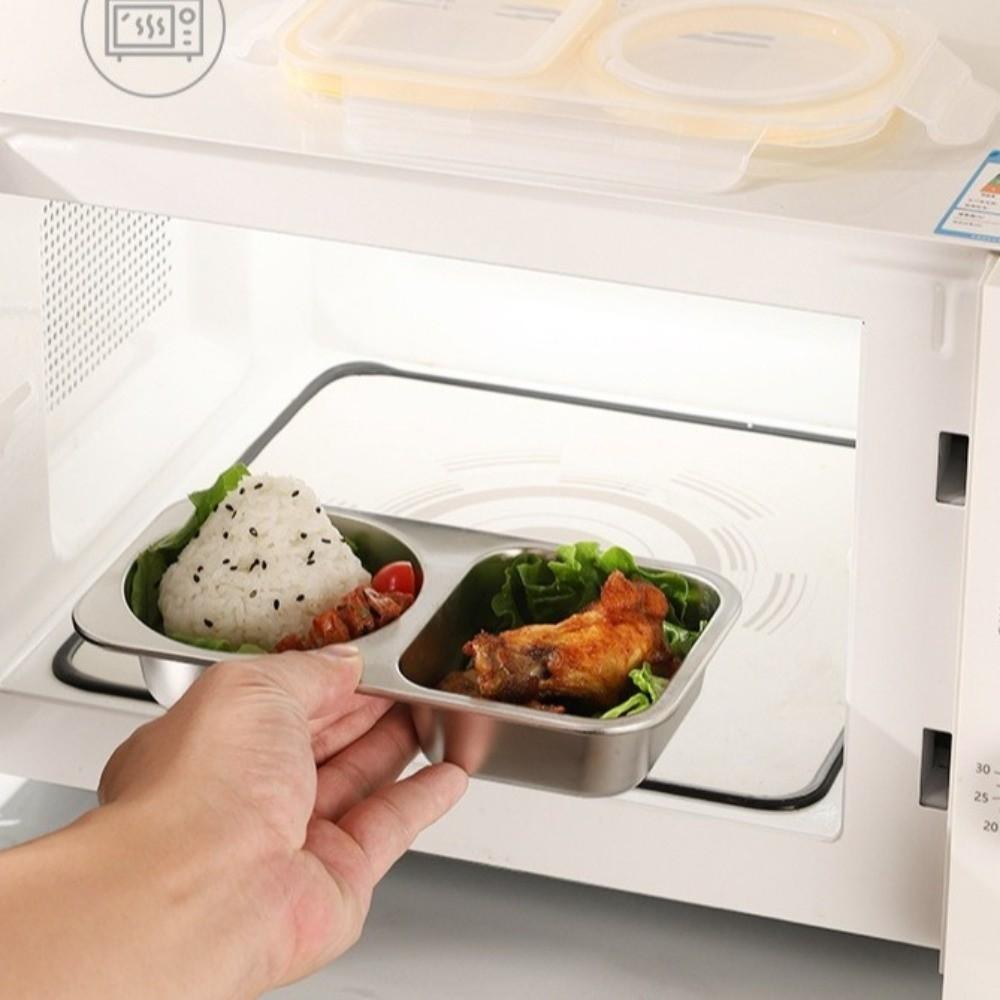 Leakproof Food Divided Box Microwave-Safe Snack Container Portable Meal Prep Container Travel