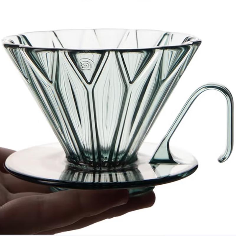 Hero Rhombus Mirror PCTG Hand-Pour Coffee Filter Cup