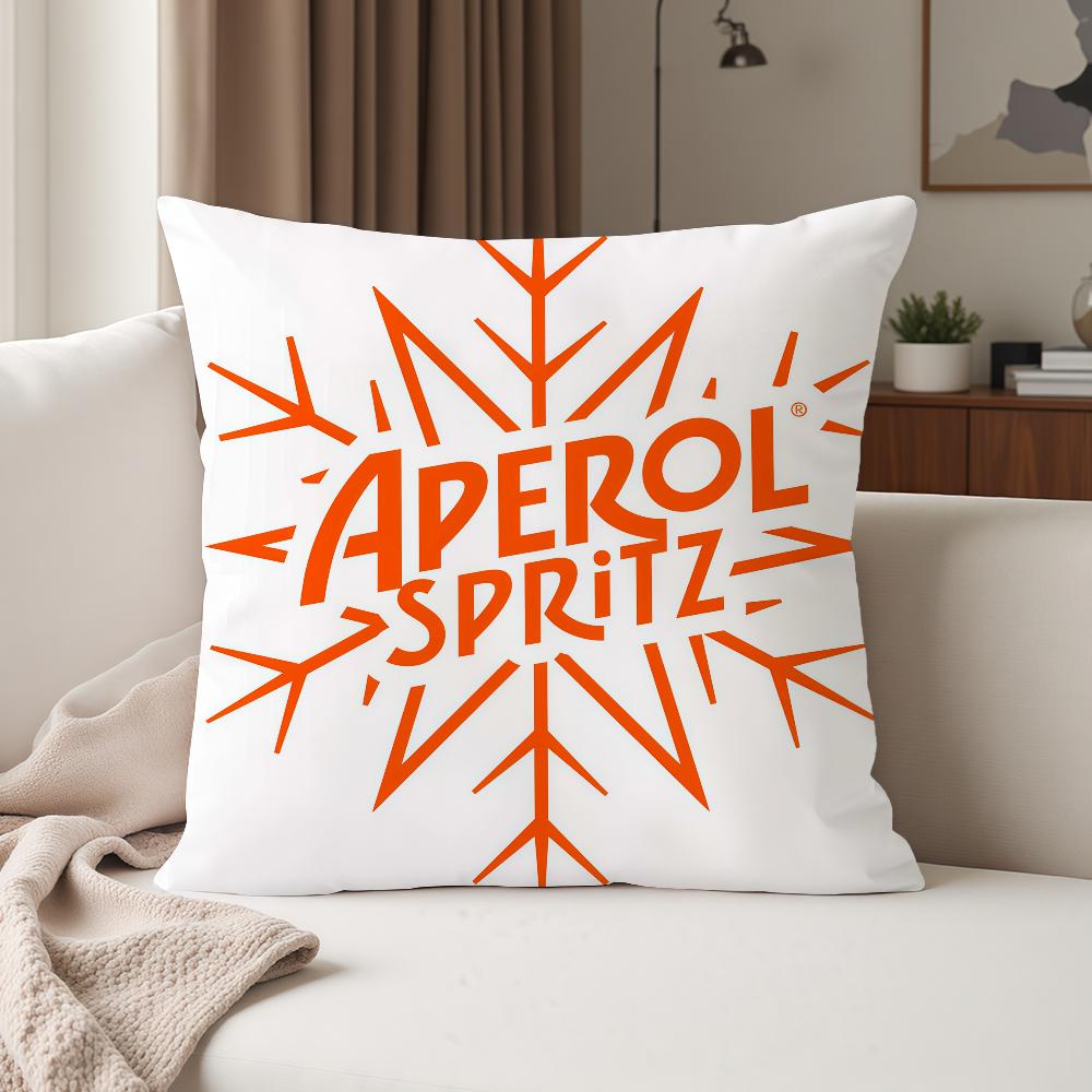 

Aperols Spritz Flannel Pillow Case Suitable For Bedrooms Living Rooms Cars Home Decoration 12x12Inch