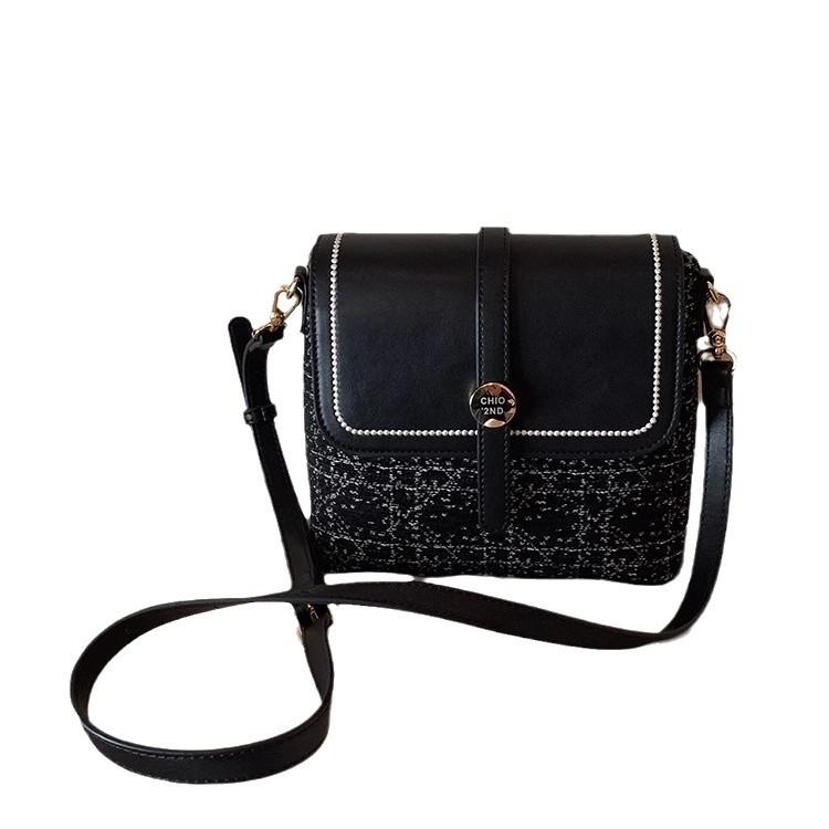 

Маленькая квадратная сумка Night city женская 2024 новая осенне-зимняя высококлассная на плечо, сумка-мессенджер