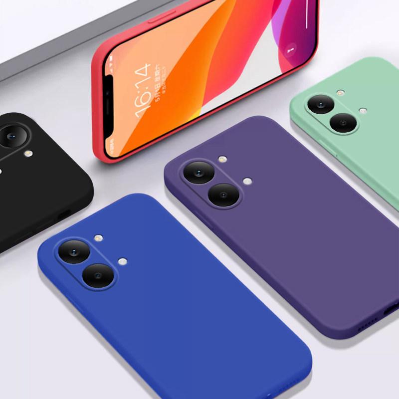 Liquid Silicone Matte Soft Back Case For POCO X8 Pro Max Candy Color Camera Lens Protection Phone Cover For Redmi Turbo 5 Max