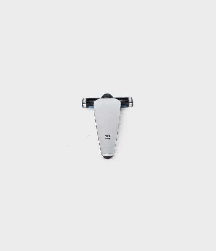 Rasoio Design Britannico_Rasoio R1 - Argento Algent