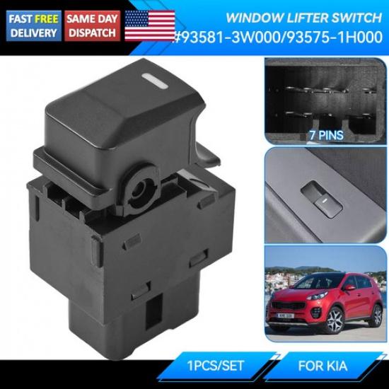 Electric Power Window Control Switch Button 93575-1H000 For Kia Sportage 2011-16