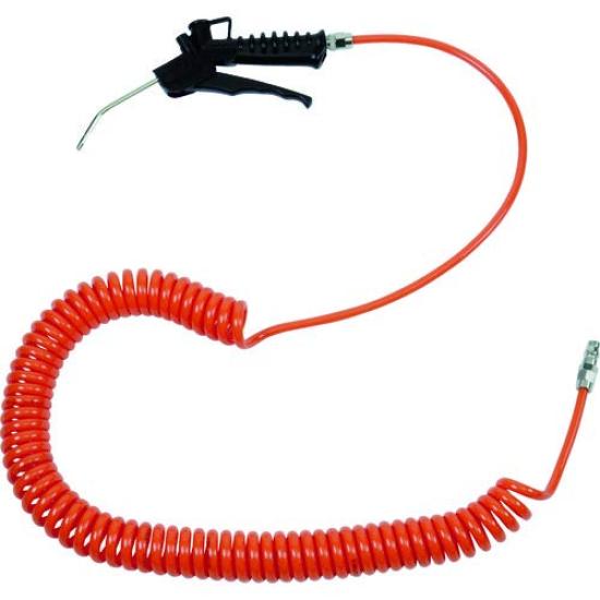 

TRUSCO Coil Hose Blow Gun TCBS3 Set, 2.4m,
