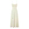 2026 Floral Print Sleeveless Spaghetti Strap V-Neck Slim Fit Party Dress