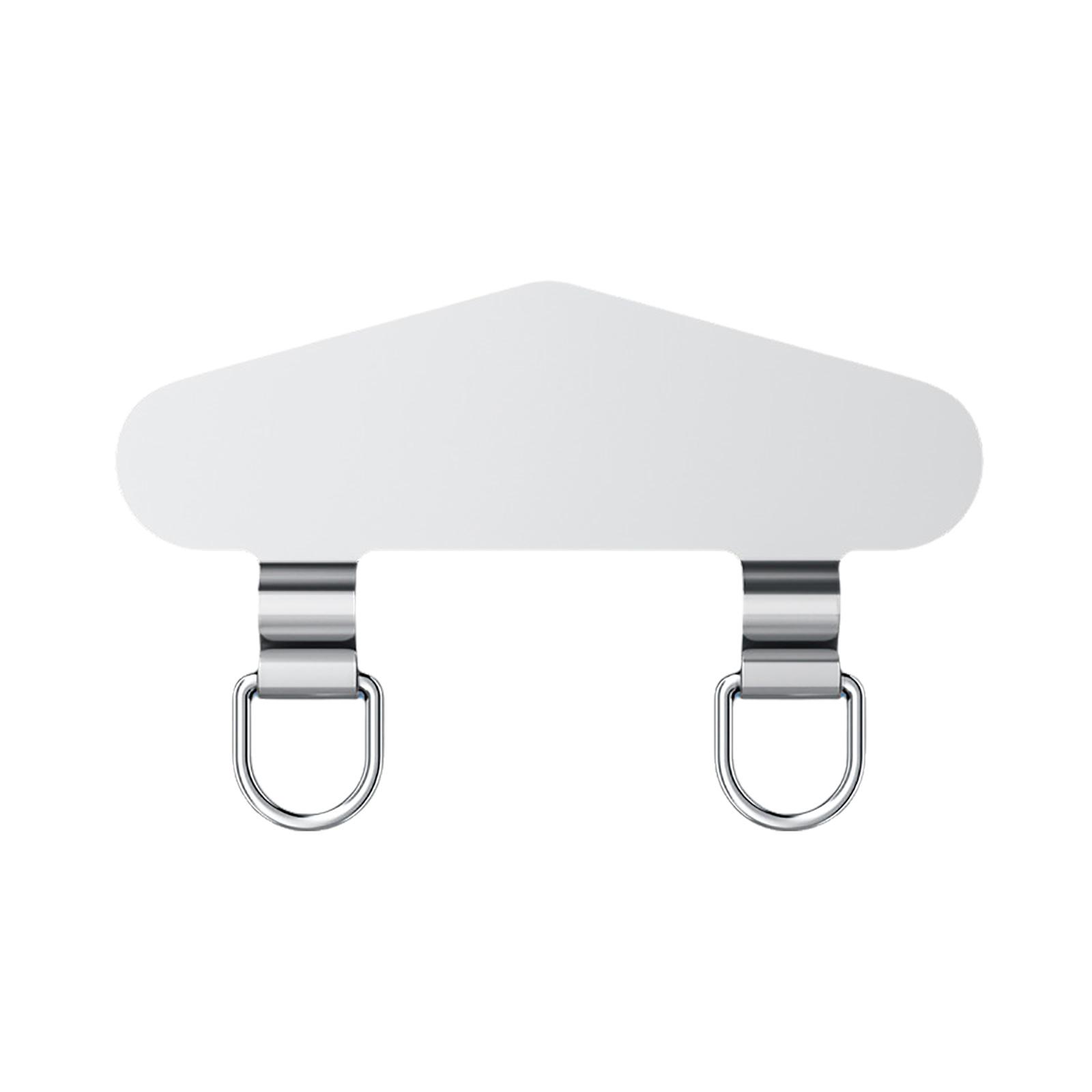 

Зажим для телефона из нержавеющей стали с двойной металлической цепочкой для уха для надежного крепления на открытом воздухе для активного образа жизни C