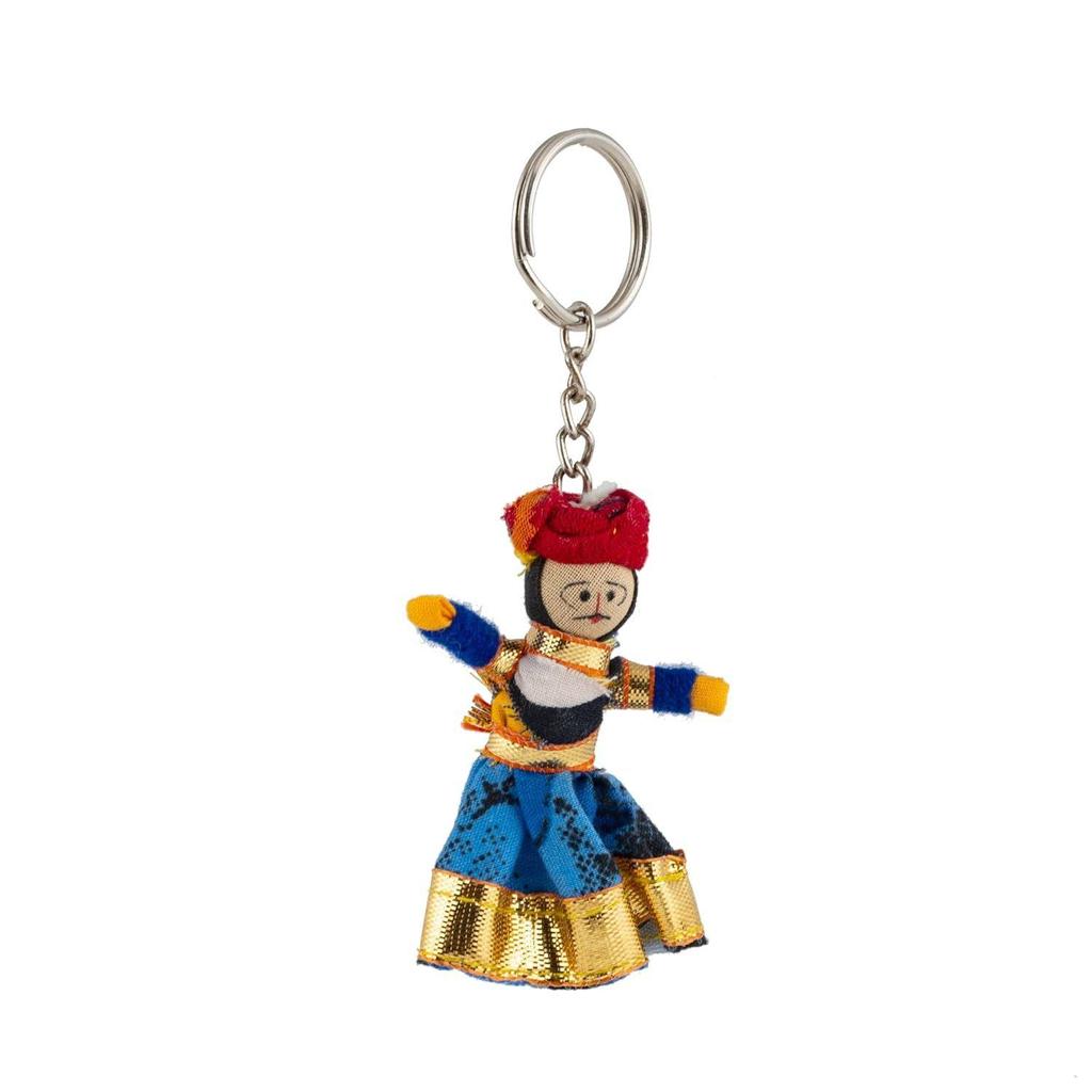 Handmade Multi-Colour Keychain