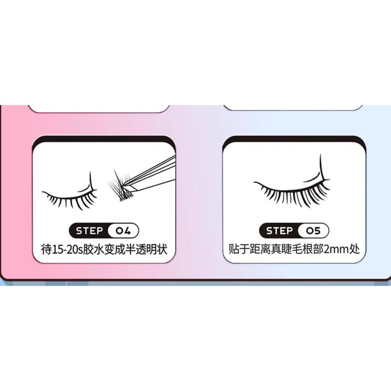 Mogugu - Natural Multipack False Eyelashes Cluster