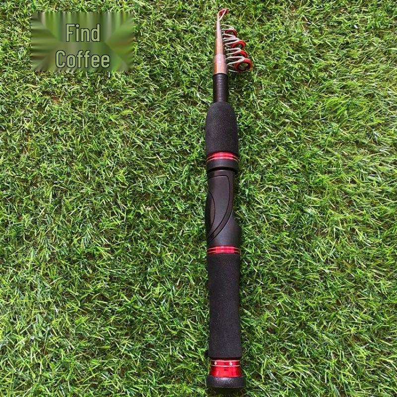 Compact Telescopic Mini Lure Set: Ultra-Short Baitcasting Reel & Small Retractable Ice Fishing Rod