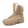 MX08 Men's Shoes Cotton Boots Outdoor Workwear Battlefield Training High Top Plus Plush Warm Desert