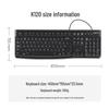 Logitech K120 Full-Size Wired Keyboard