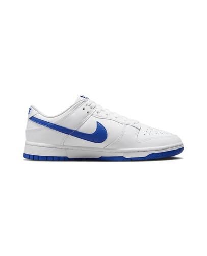 Nike Dunk Low White Hyper Royal DV0831-104
