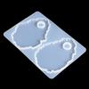 Irregular Epoxy Crystal Cosmetic Tool Casting Mold Makeup Palette Resin Molds Tray Silicone Mould
