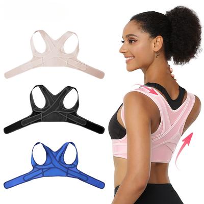 Adjustable Posture Corrector Breathable Upper Back Brace Back Support Straightener for Neck Shoulder Clavicle Lumbar Pain Relief