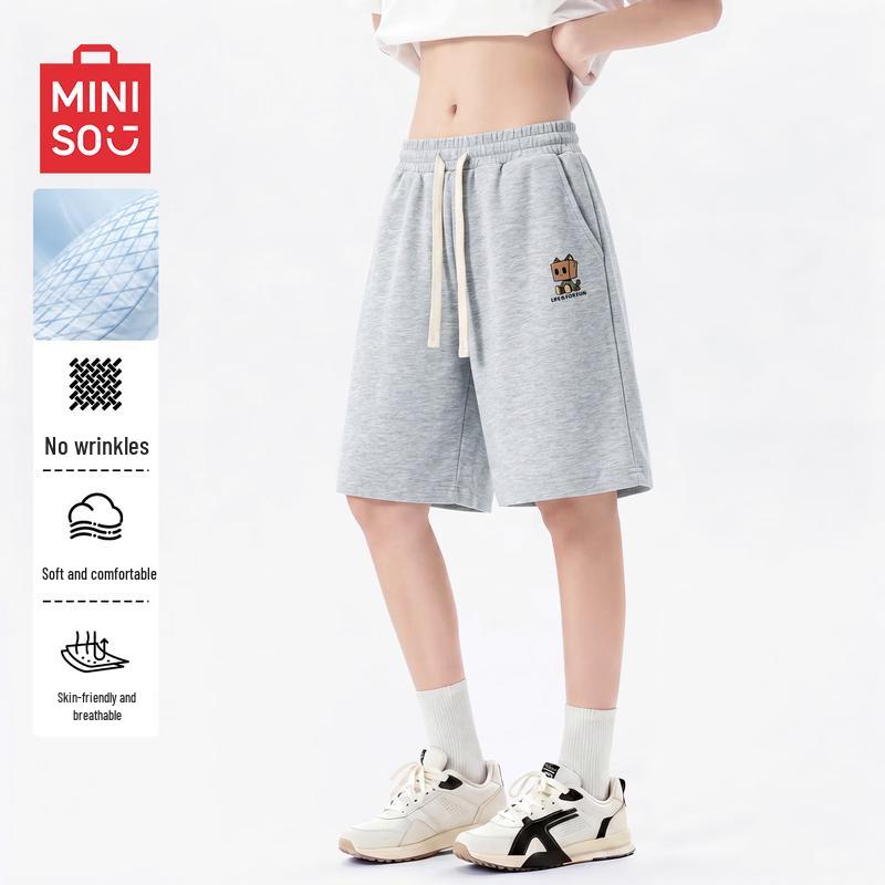 MINISO Men s Summer Casual Straight Shorts M