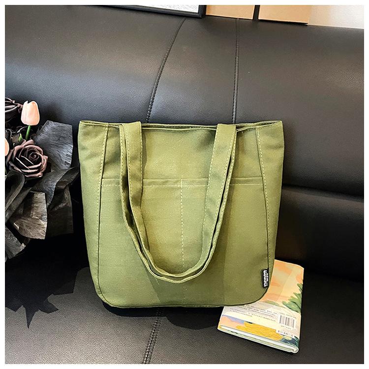 New High-value Going Out Commuting Tote Bag, Simple and Versatile Commuting Shoulder Bag, Korean Version of Large-capacity Tote Bag