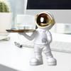 Creative Decoration Storage Tray Gift Collectable Furnishings Astronaut Resin Ornament Decor,