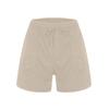 Women's  Color Workout Hidden Pockets Athletic Shorts Legs Beach Pants
