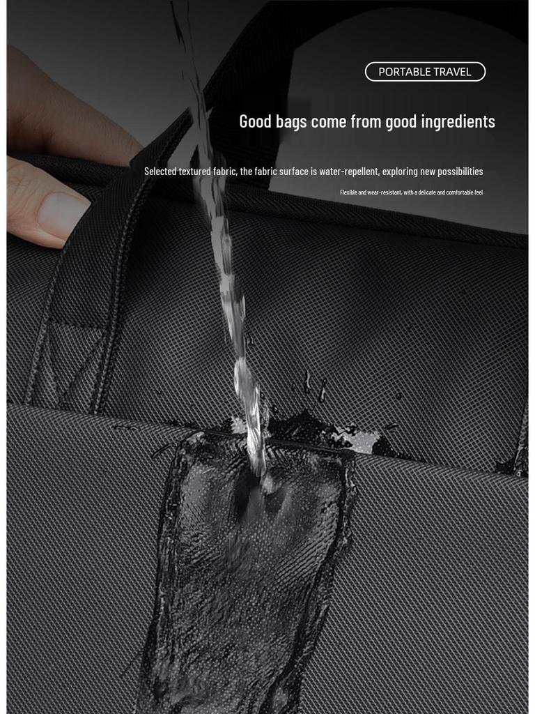 Stilvolle Herren-Umhängetasche & Damen-Pendler-Laptop-Handtasche - Wasserdichte Aktentasche