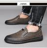 Men's Soft Leather Non-Slip Casual Business Shoes