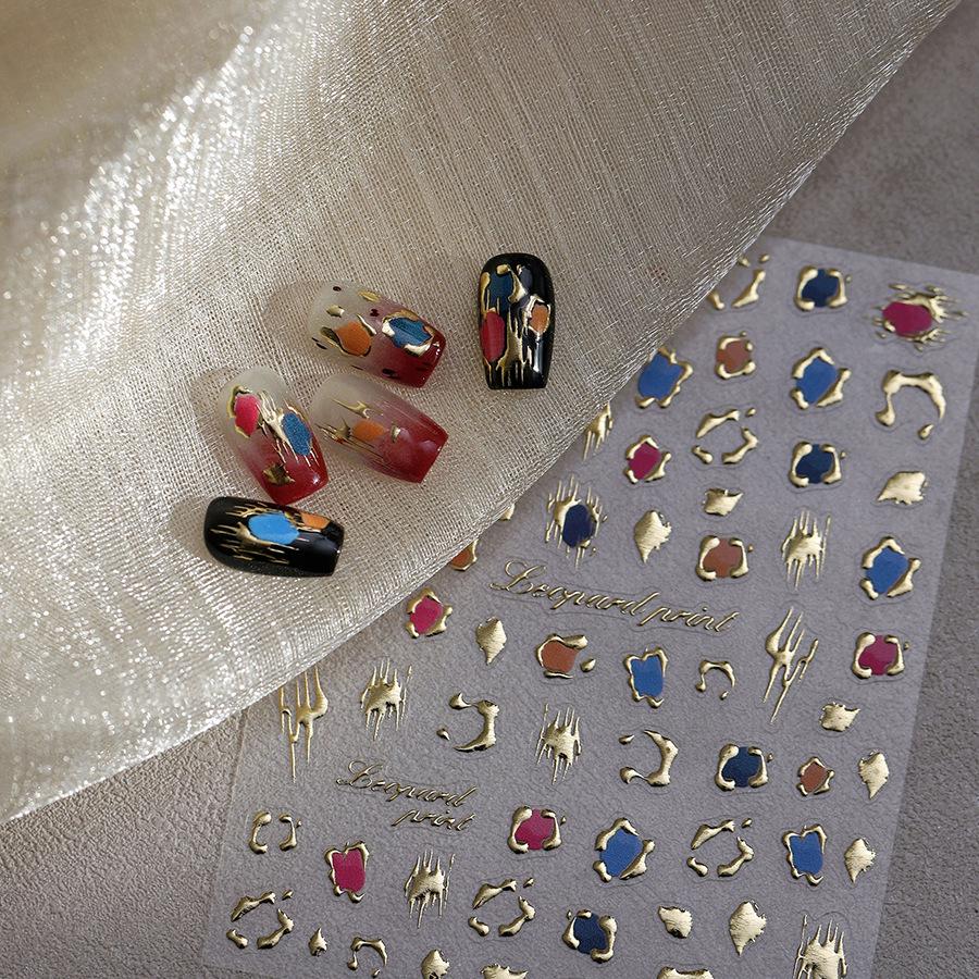 

TENSOR French M-911 Hot Stamping Retro Phone Case & Nail Art Stickers