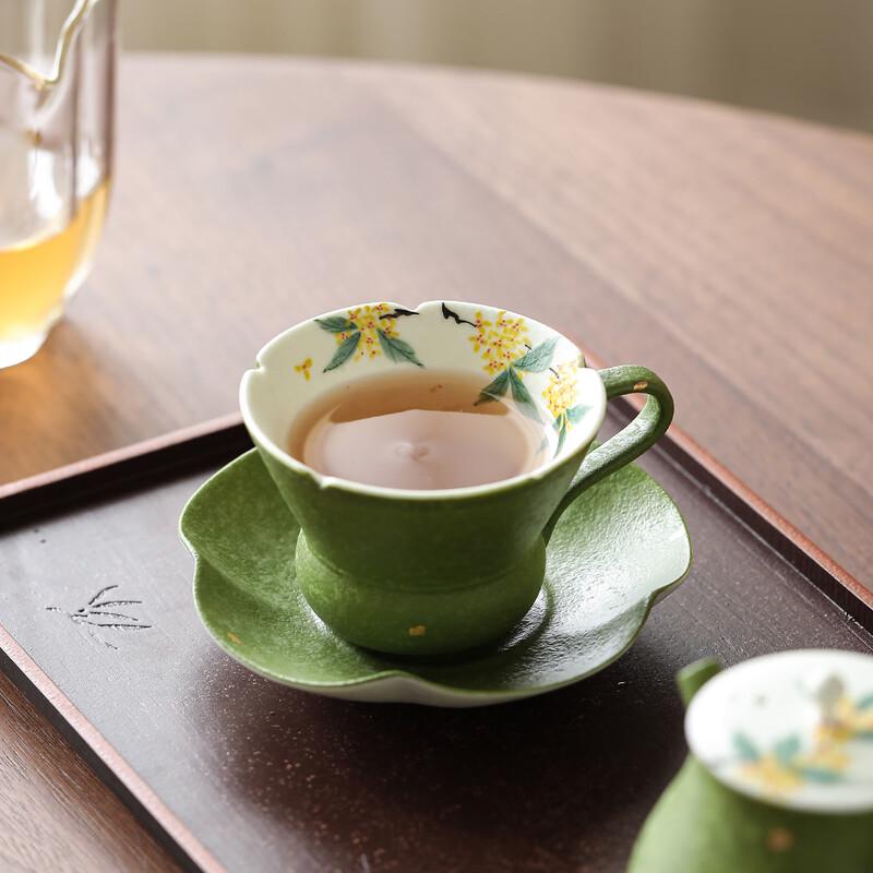 Chinese Ceramic Tea and Coffee Cup Set