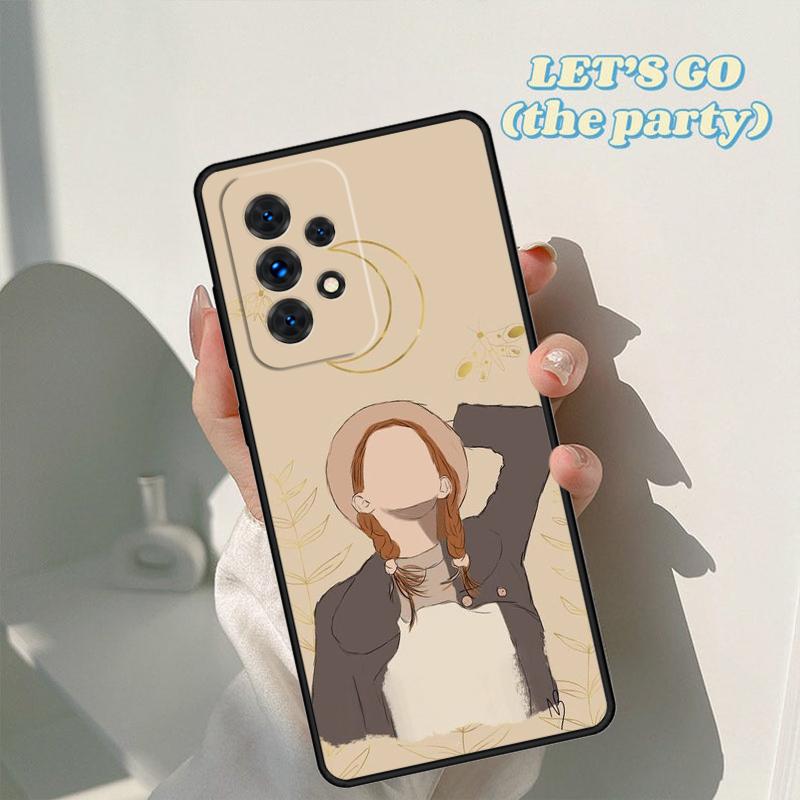 Anne with an E Phone Case For Samsung Galaxy A42 A31 A40 A51 A71 A32 A80 A91 A52 A72 A73 A20e A21S A50 A70 A11 A12 Cover
