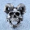 Ring Signet Skull Aries Biker 248