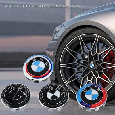 4Pc 56mm 68mm Emblem For BMW Wheel Hub Caps For BMW 3 Series 5 Series E60 E90 F10 F30 E46 E39 X5 E53 E70 E38 Z4