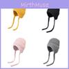 Knit Hat For Women Winter Warmth Windproof Wool Blend Casual Ear Coverage