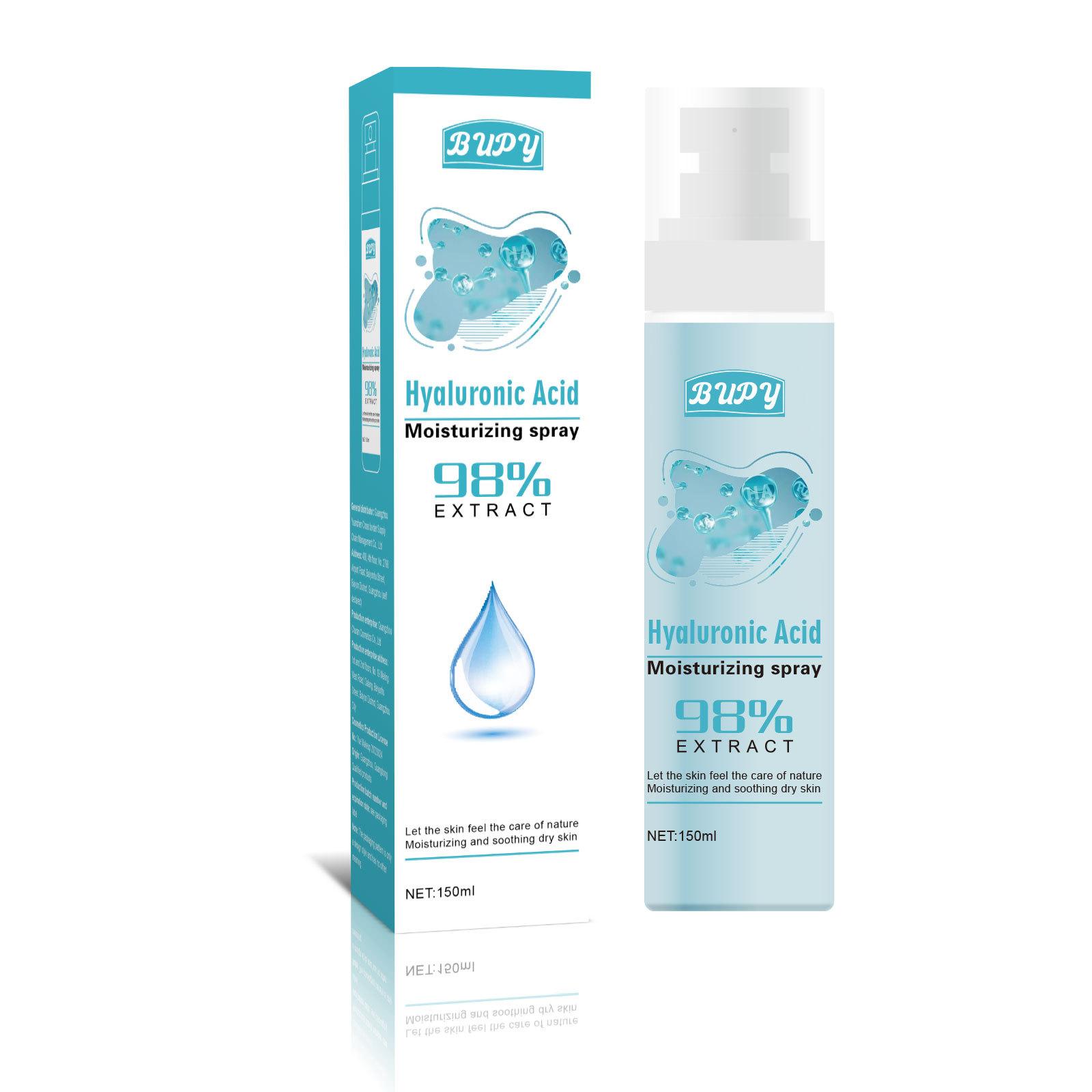 

150 мл увлажняющий спрей с гиалуроновой кислотой, увлажняющий и увлажняющий кожу, успокаивающий и увлажняющий тонер, эссенция воды 150ml