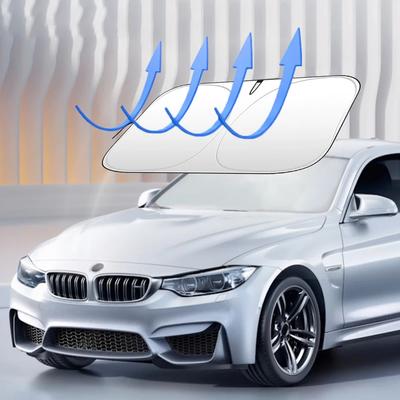 Heat Protection Visor Foldable Anti UV Sun Windscreen Protector Auto Front Window Sunscreen Parasol for Vehicle Truck Auto